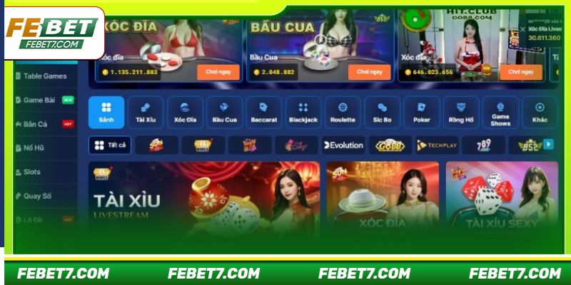 Giới thiệu tổng quan về thương hiệu giải trí hàng đầu FEBET