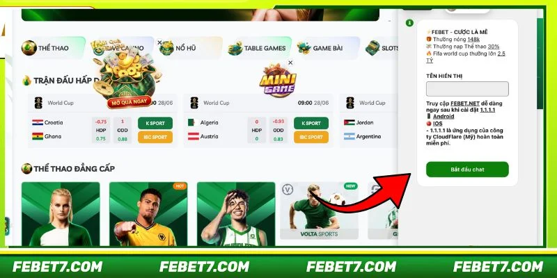 Những kênh liên lạc đến FEBET hot nhất 2026.